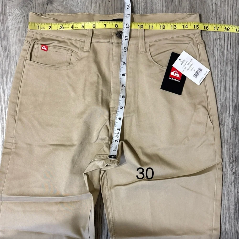 Men's Quiksilver Crosstown Stretch 5-Pocket Pants NWT